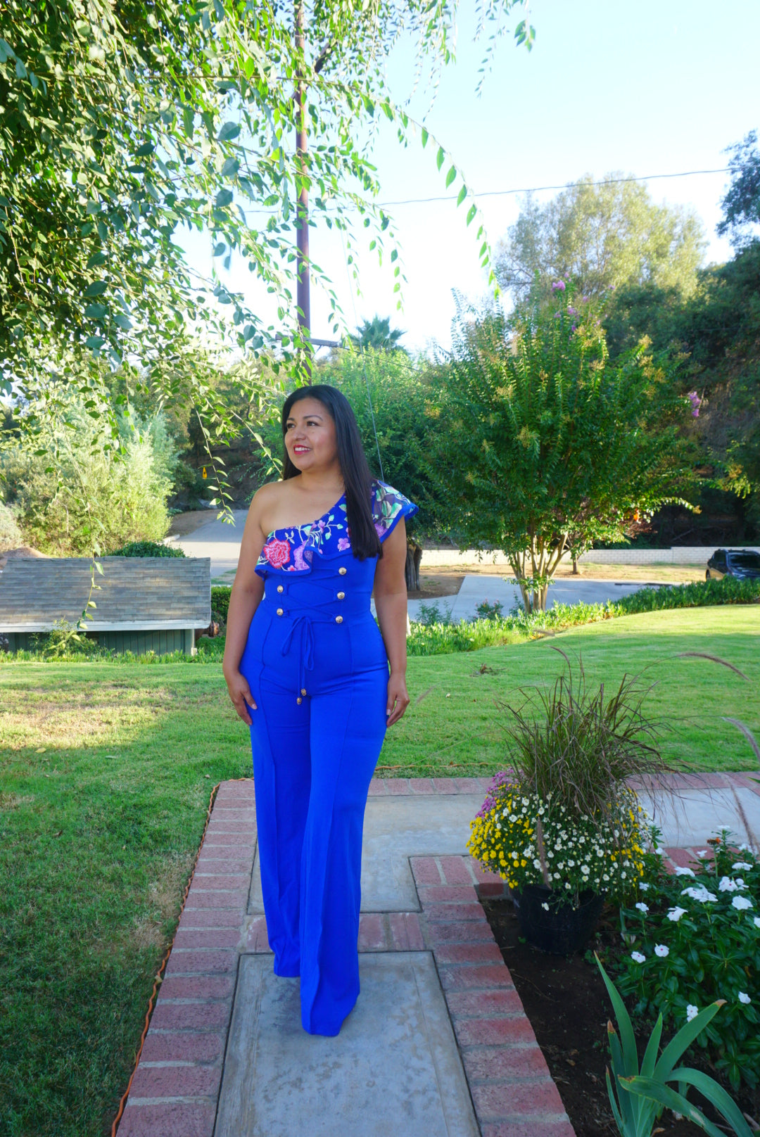 Lucero Blue Jumpsuit