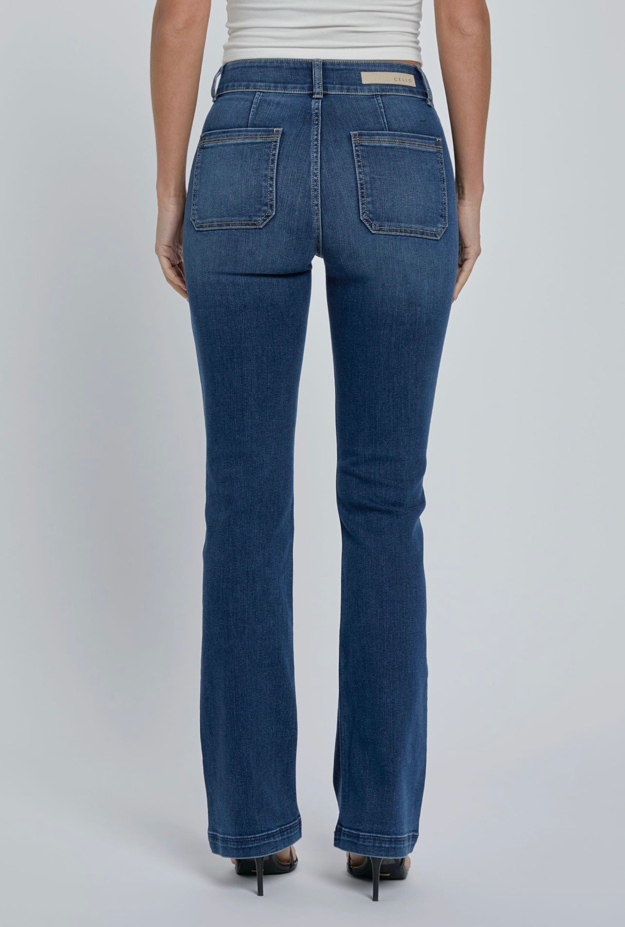 Valentina High Rise Flared Jeans