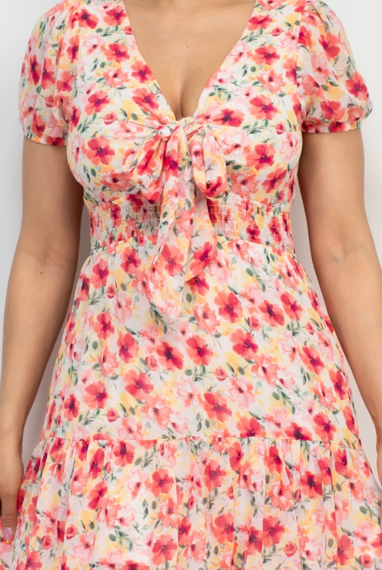 Iris Floral Mini Dress