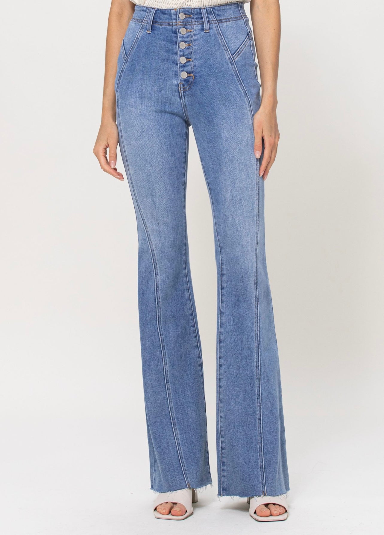 Sofía High Rise Flared Jeans