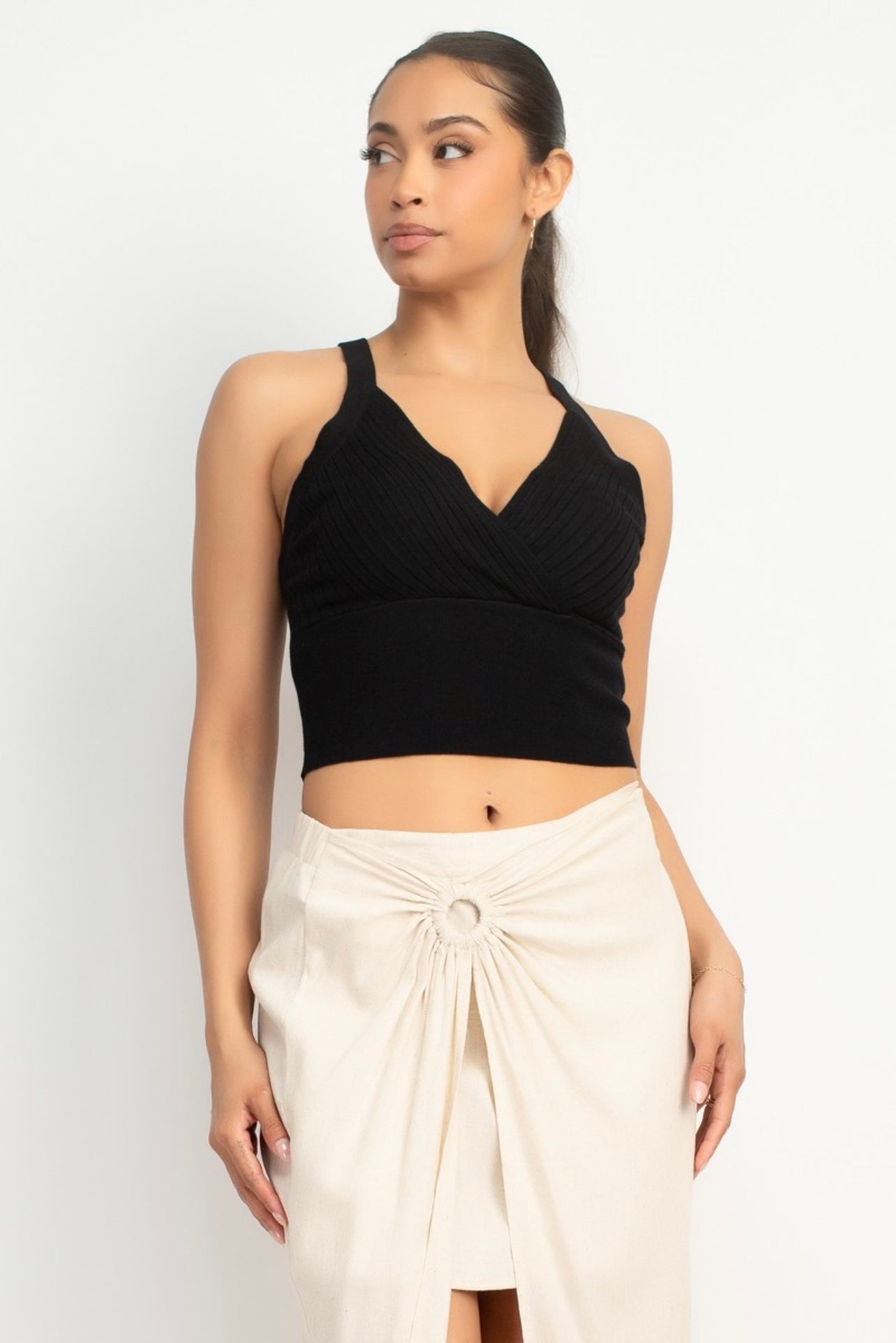 Karina Tank Top (Black)