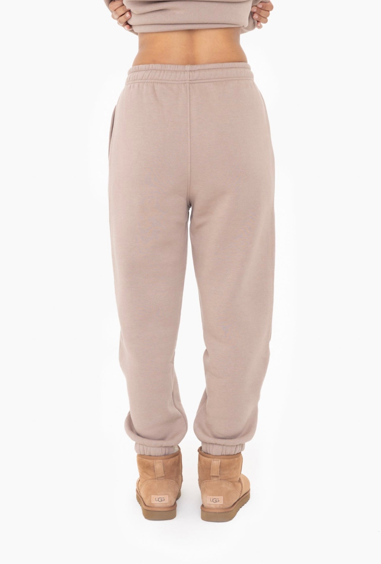 Cozy Fleece Pants (Toast)