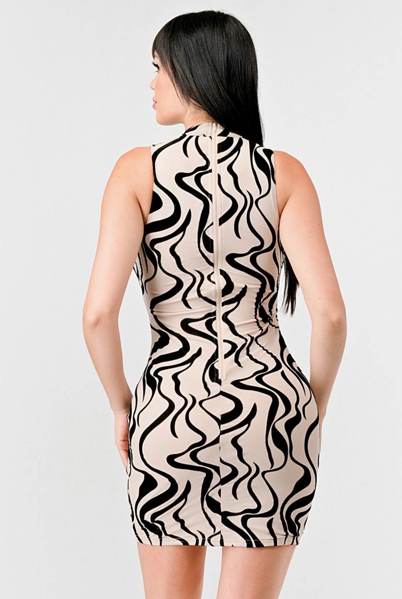 Gigi Mini Dress (Nude)