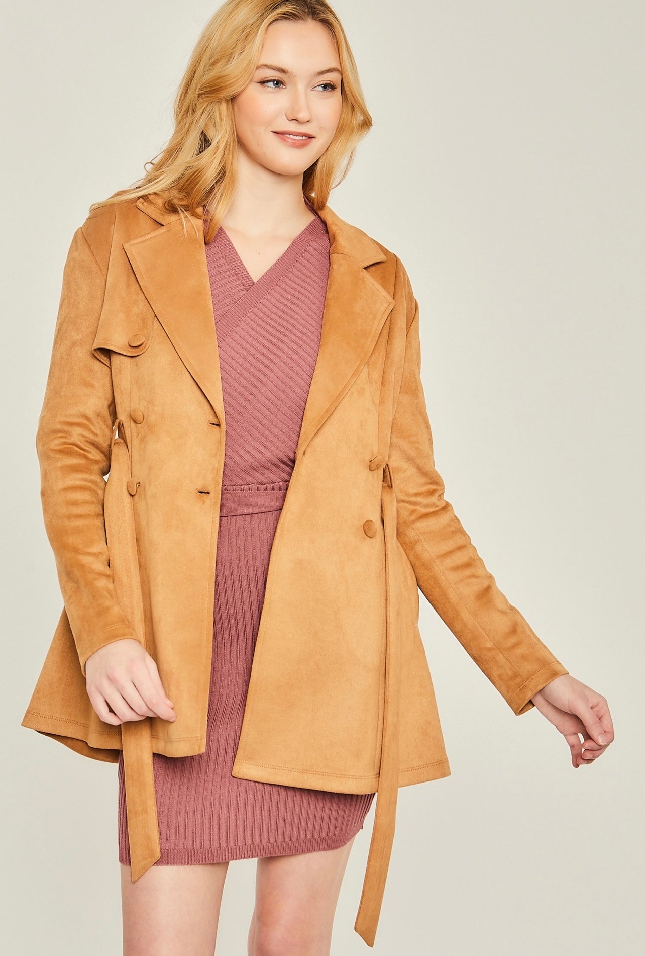 Feeling Classy Trench Coat (Camel)