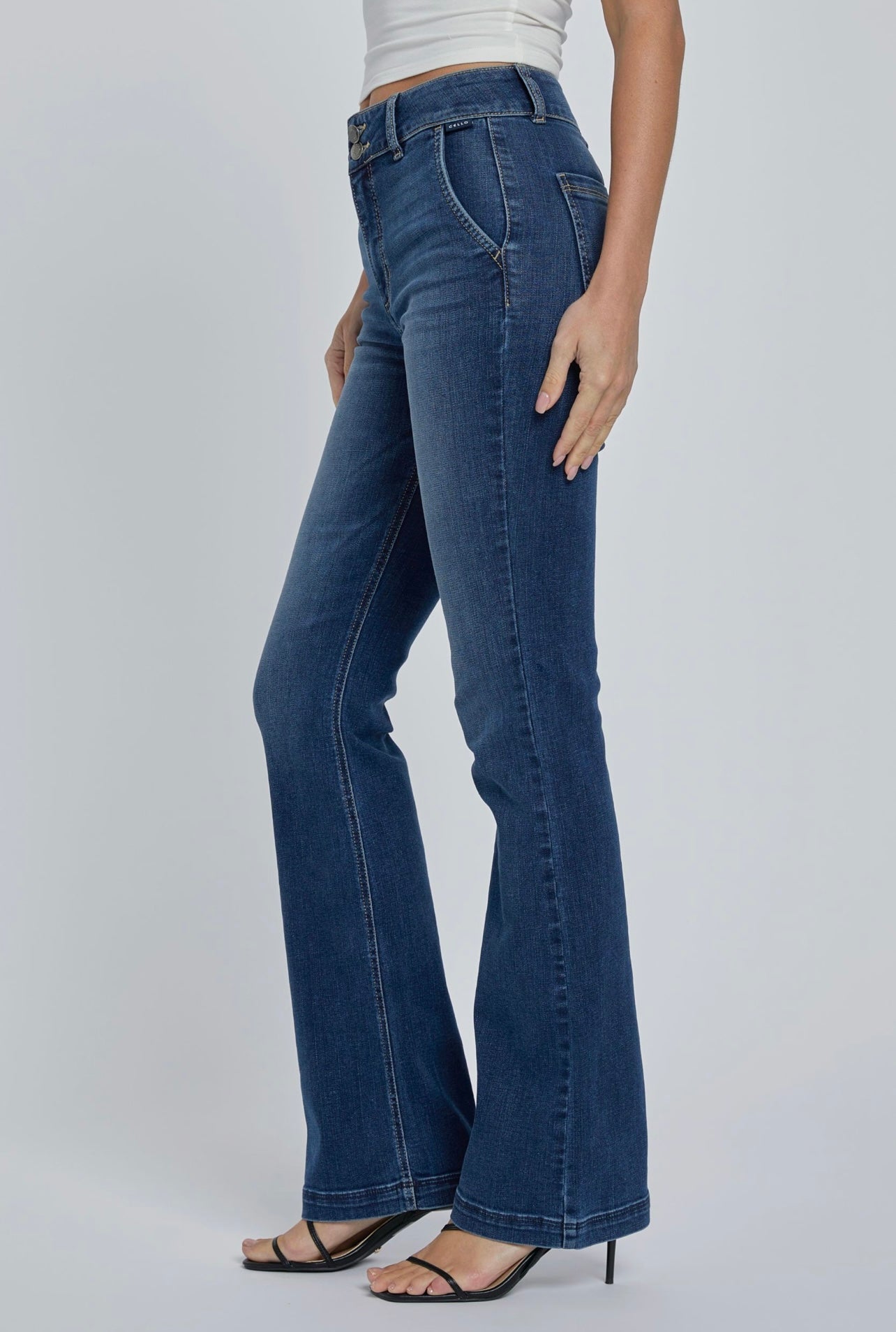 Valentina High Rise Flared Jeans