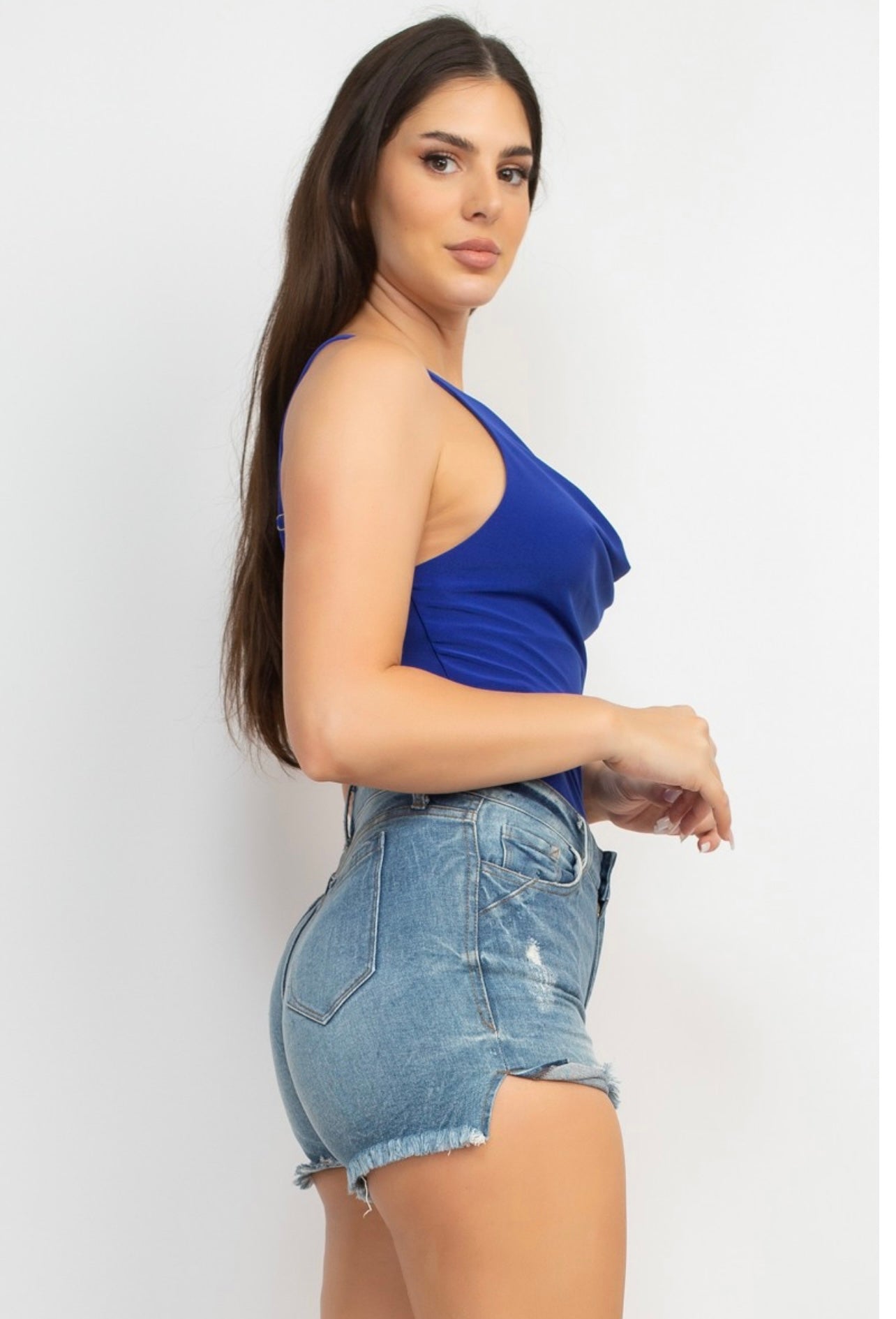 Ivette Bodysuit (Royal Blue)