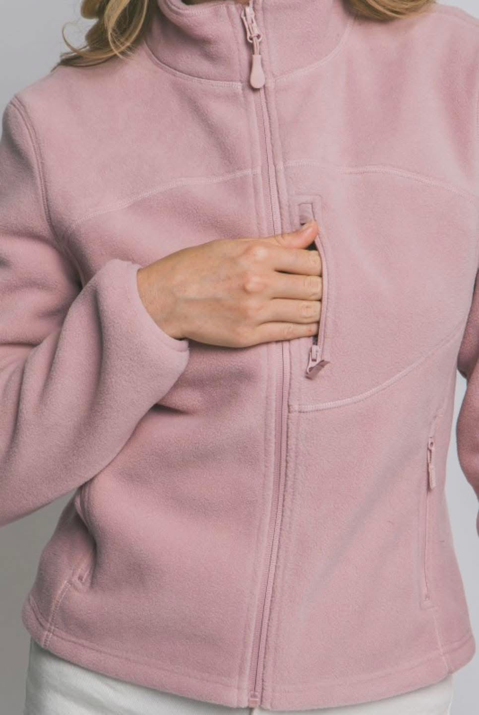Pink Fleece jacket