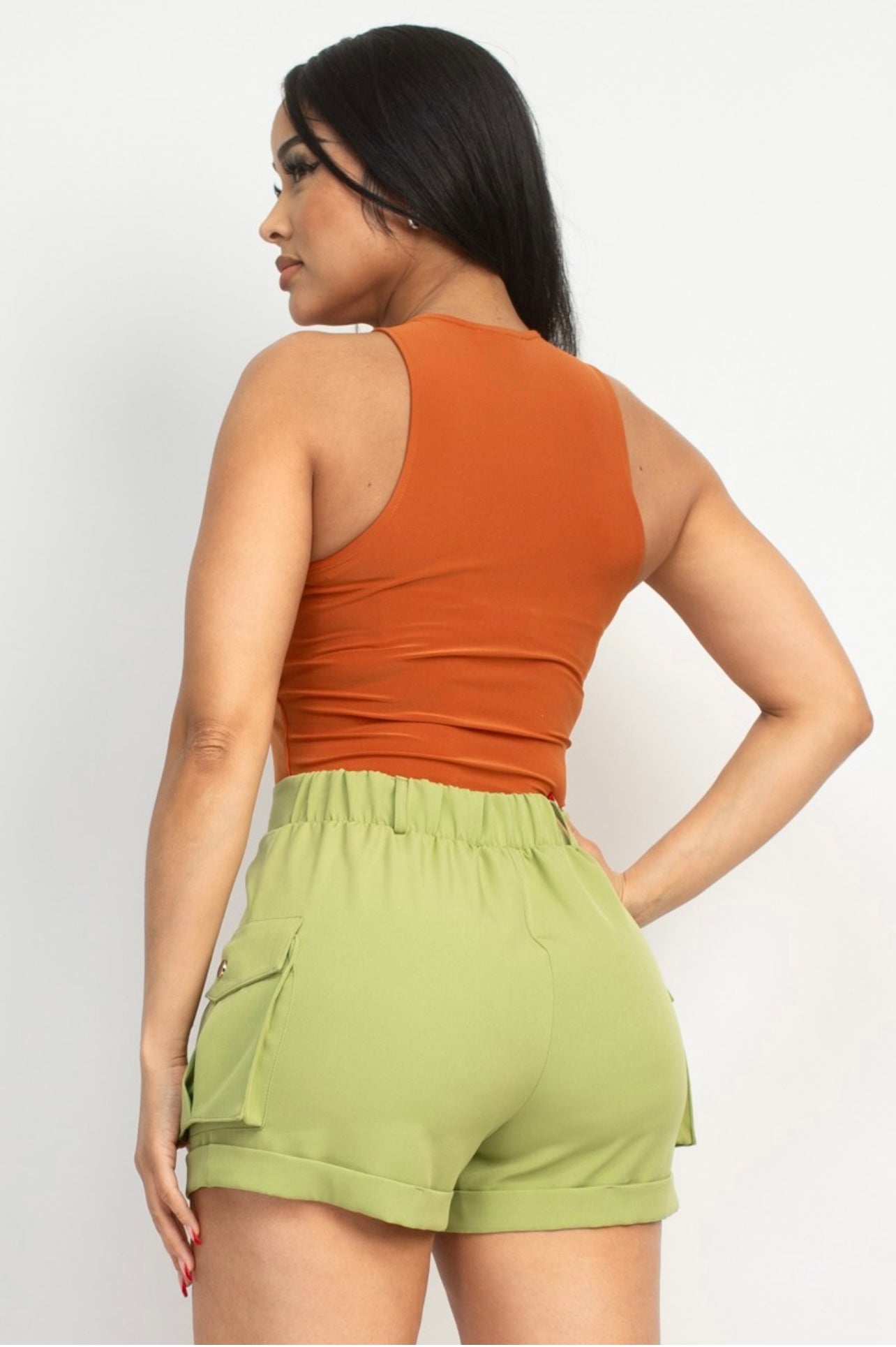 Everyday Double Layered Bodysuits (Spice)