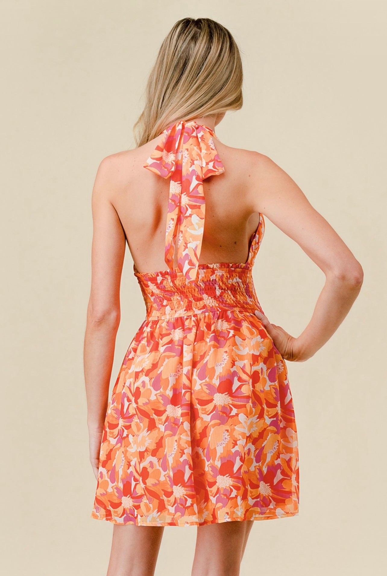 Barbara Floral Mini Dress