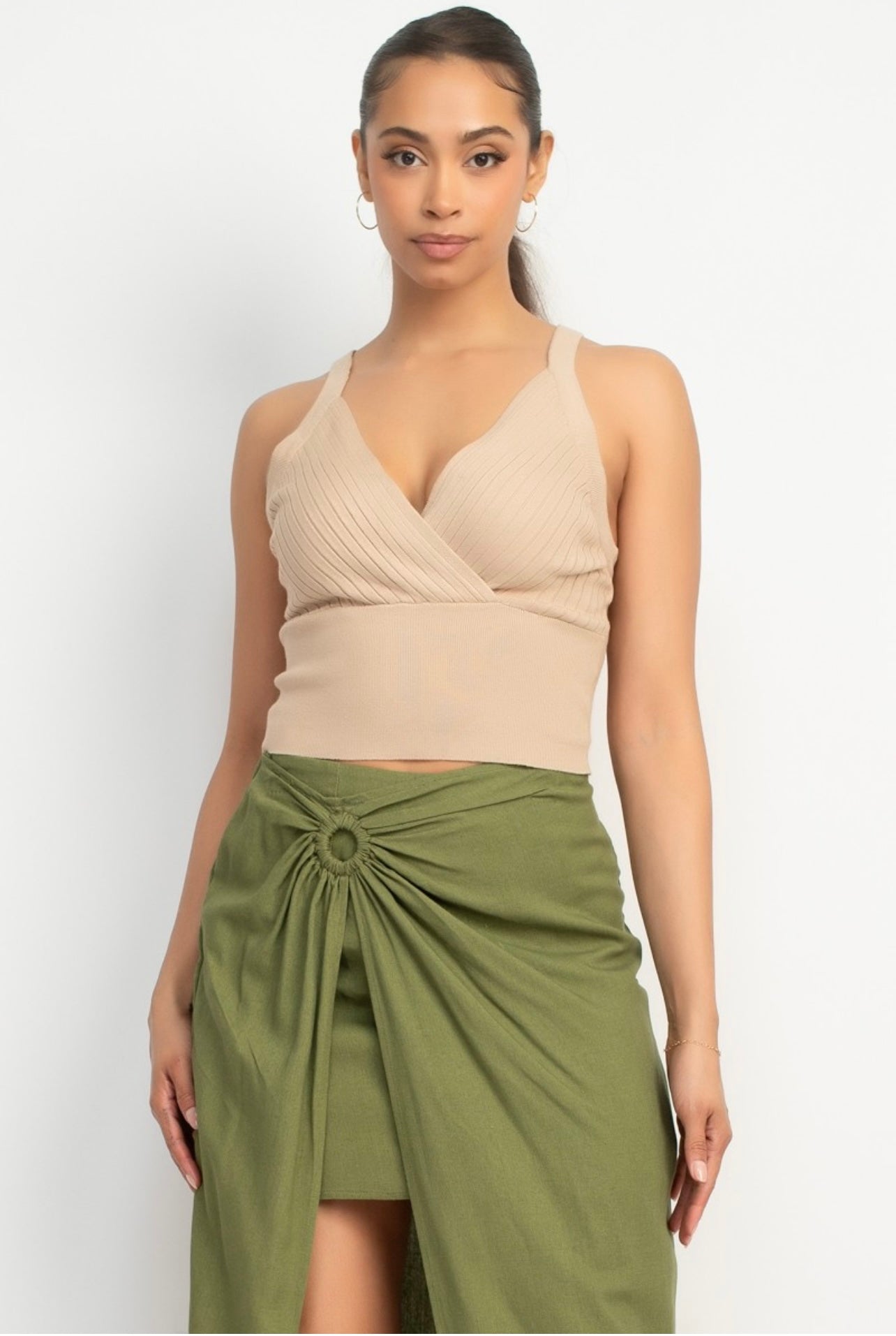 Karina Tank Top (Taupe)
