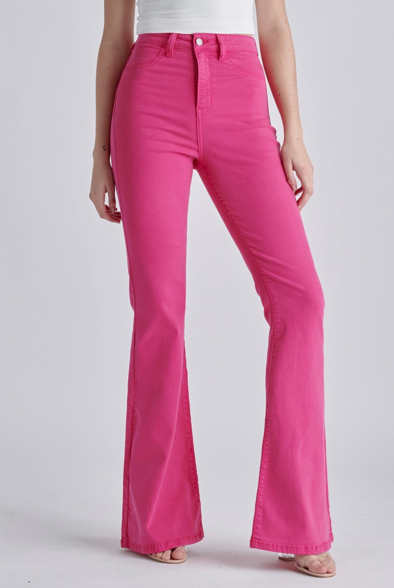 Barbie High Rise Flared Jeans