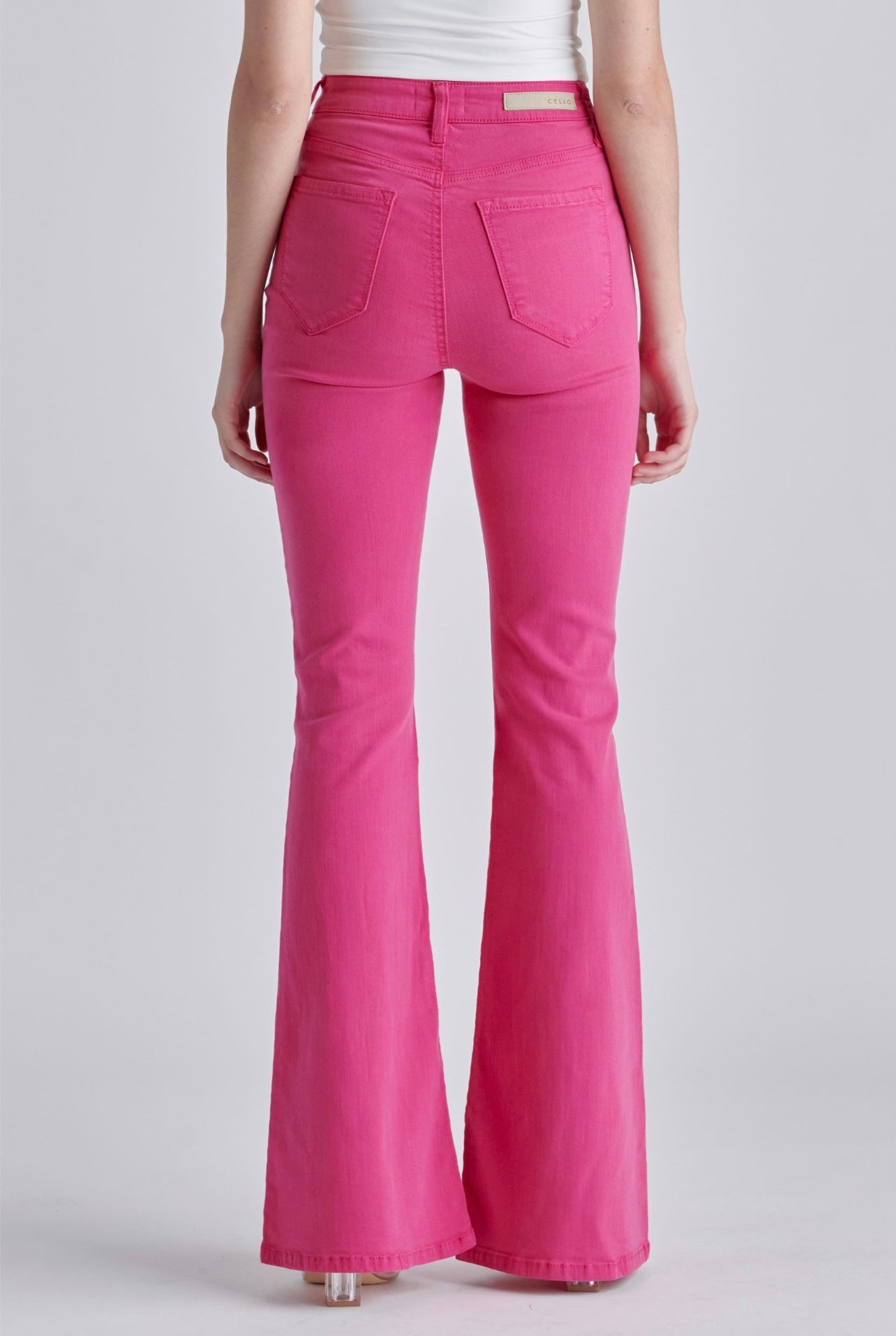 Barbie High Rise Flared Jeans