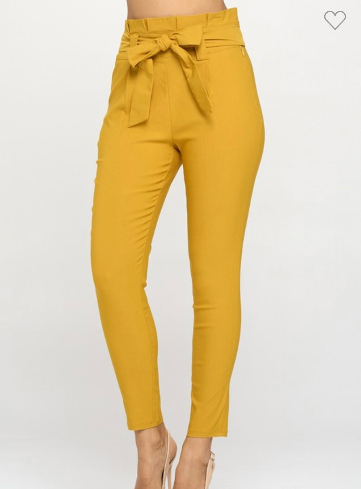 Layla Paperbag Waist Belted Pants