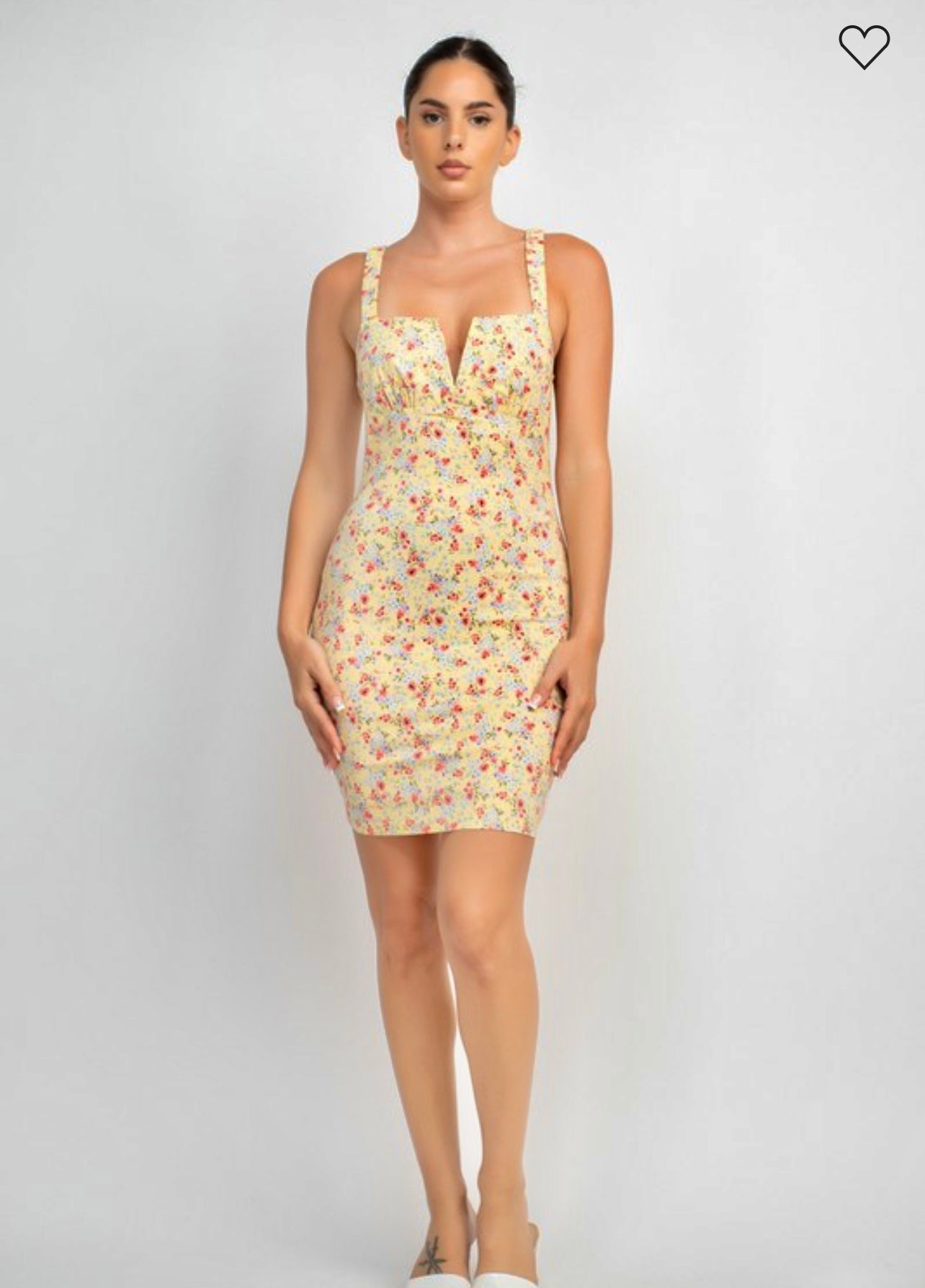 Daisy Sleeveless Bodycon Dress