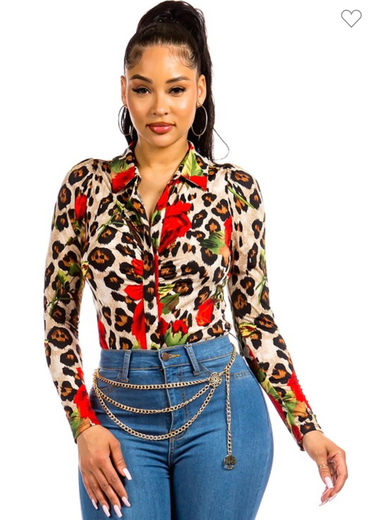 Estela Cheetah Top