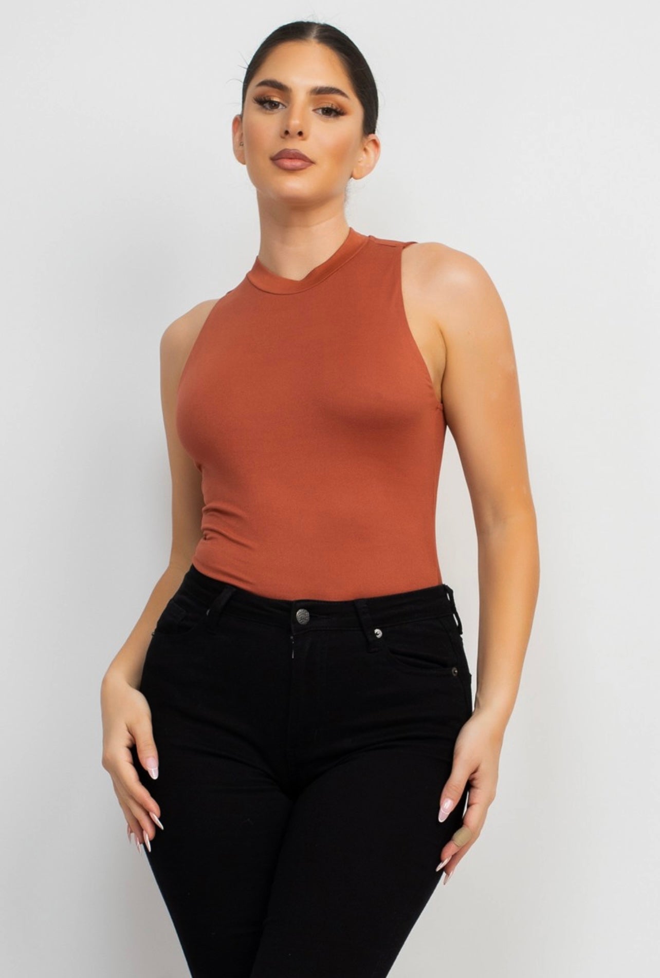 Angel Bodysuit (Cognac)
