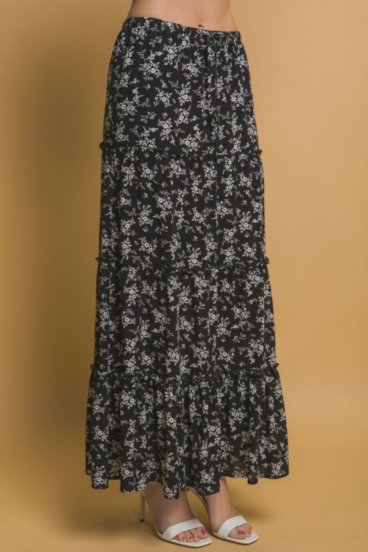 Midnight Garden Maxi Skirt
