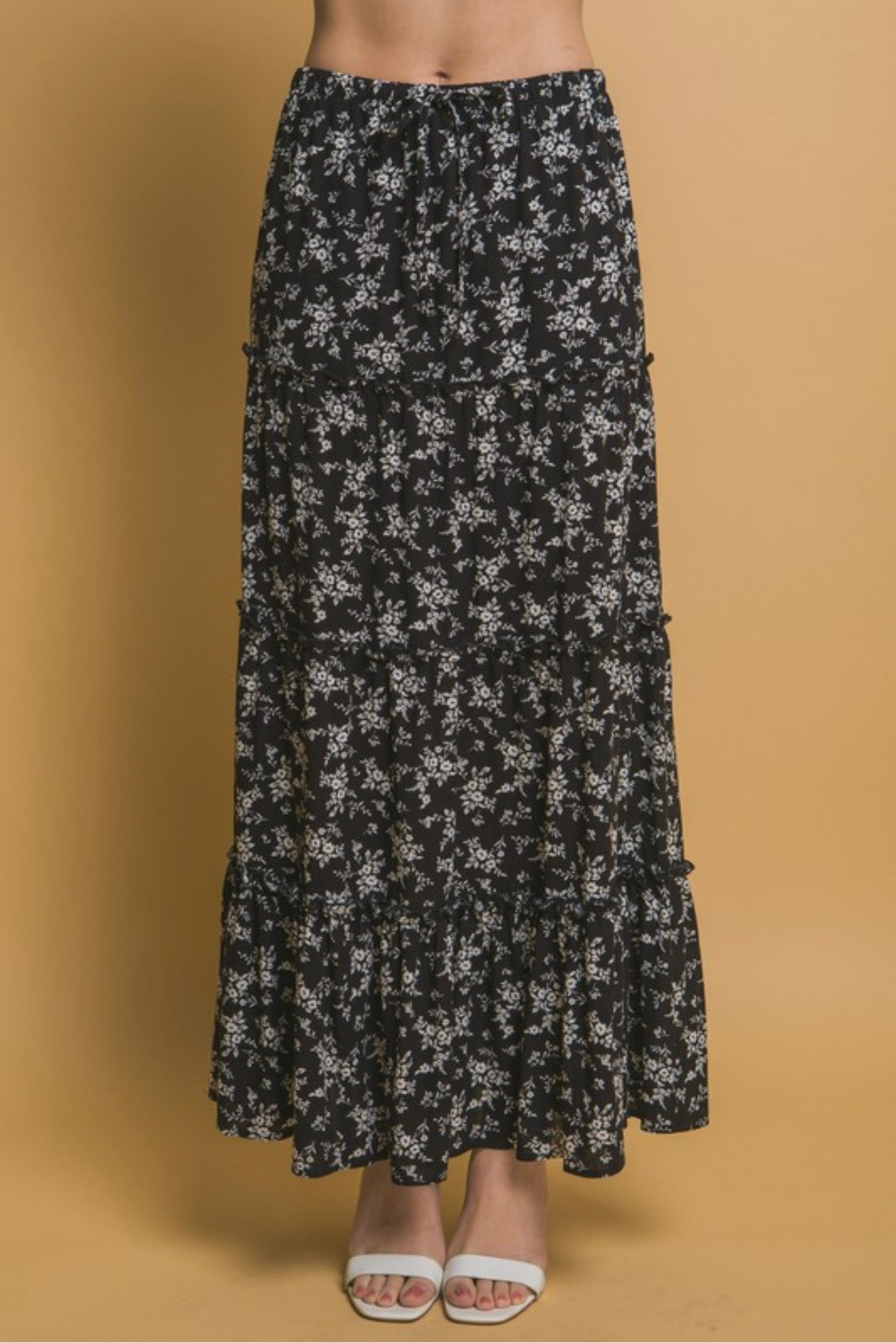 Midnight Garden Maxi Skirt