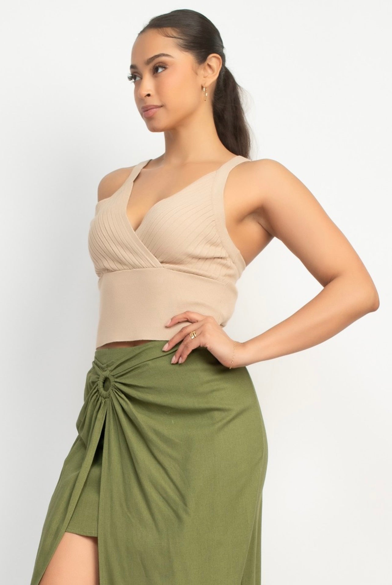 Karina Tank Top (Taupe)