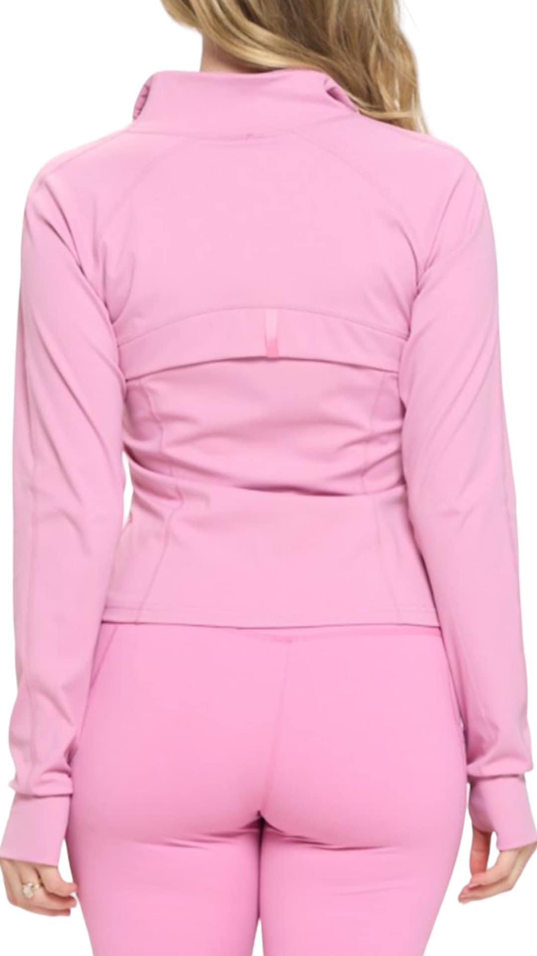 Butter Workout Jacket (Light Pink)