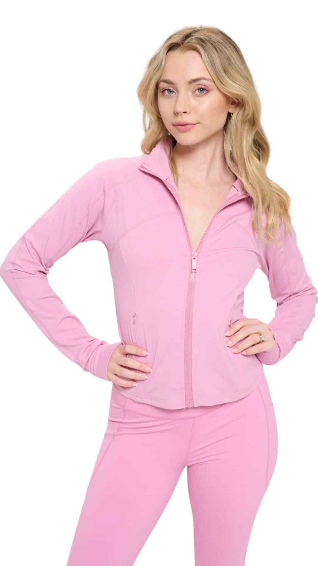 Butter Workout Jacket (Light Pink)