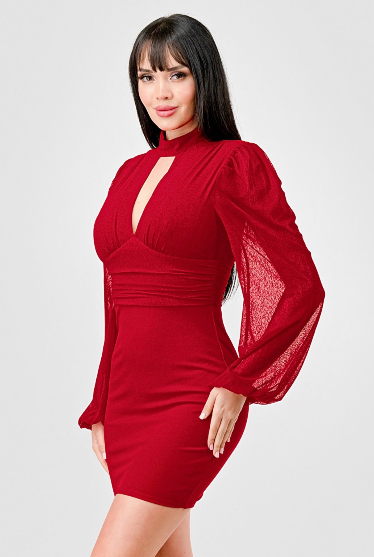 Scarlet Mini Dress (Red)