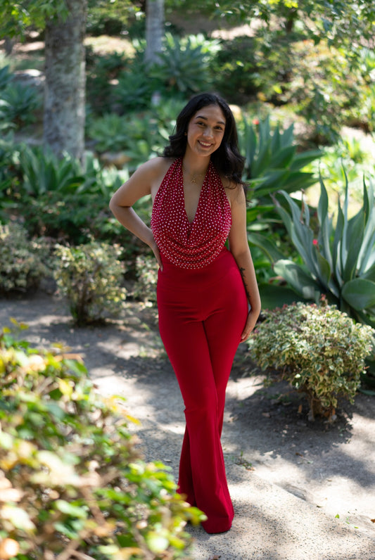Ruby Halter Jumpsuit